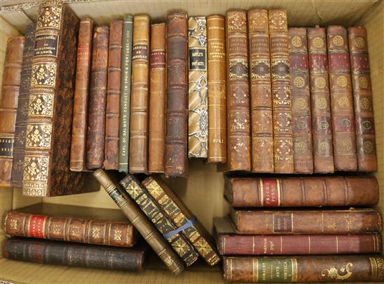28 MISCELLANEOUS ANTIQUARIAN WORKS, including: Leti, Gregorio - The Life of Sixtus Quintus, Pope of Rome,